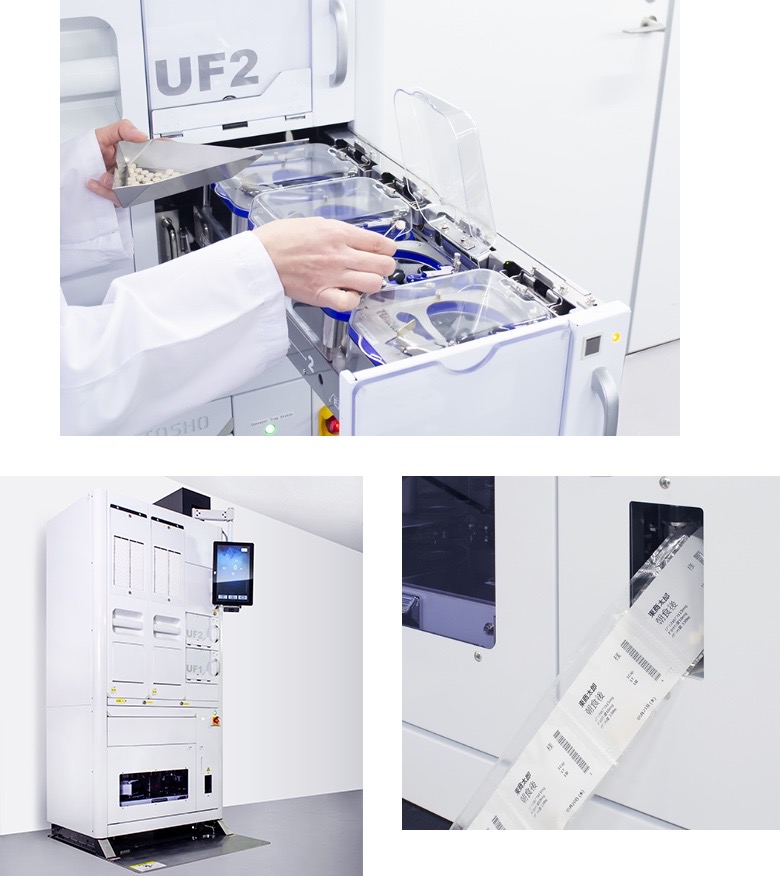 Chargement des bacs du robot PDA